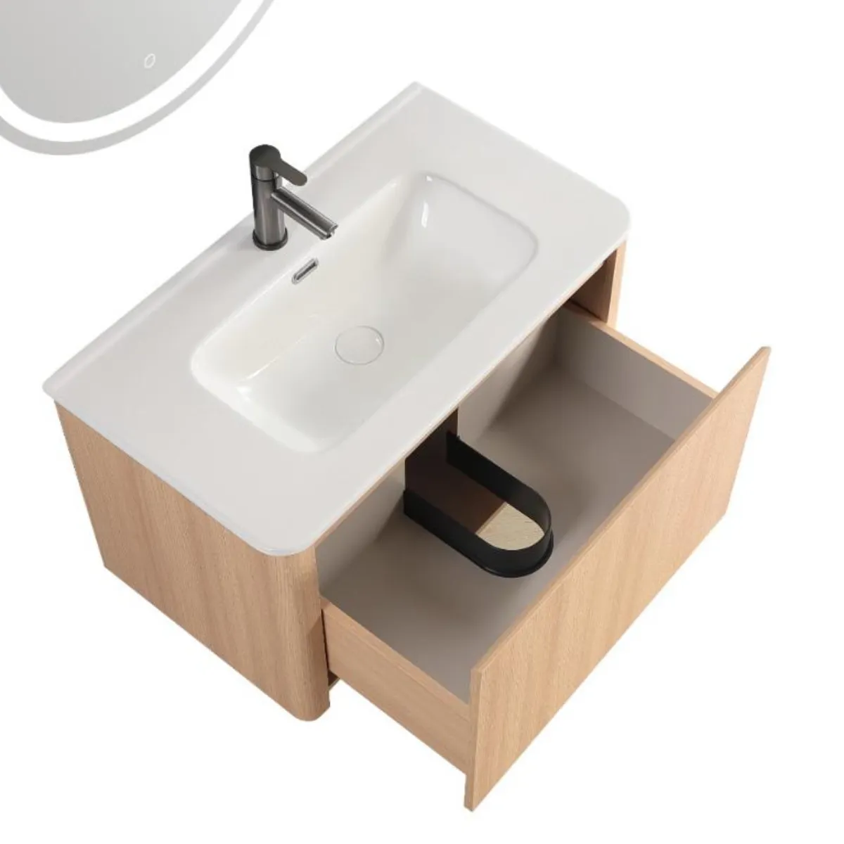 Aalto PVC Cabinet with Insert Basin 780mm (4 Colours) - view 2